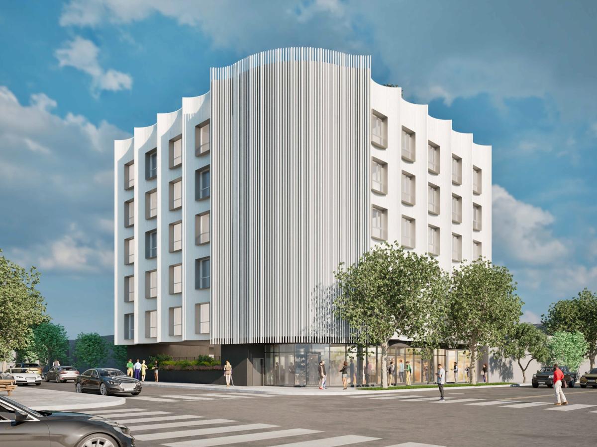 rosee ＜echo＞PROJECT Mixed-use project approved at 6727 Melrose Ave. in Hollywood